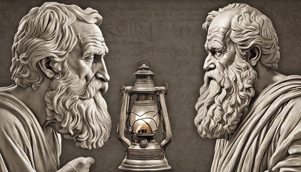 comparing diogenes with contemporary thinkers