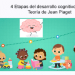 ¿Cuáles son las cuatro etapas del desarrollo cognitivo de Piaget?